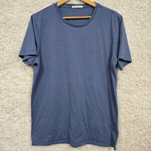 Marine Layer T-Shirt Men's L/XL Blue Short‎ Sleeve Soft Cotton Crew Tee